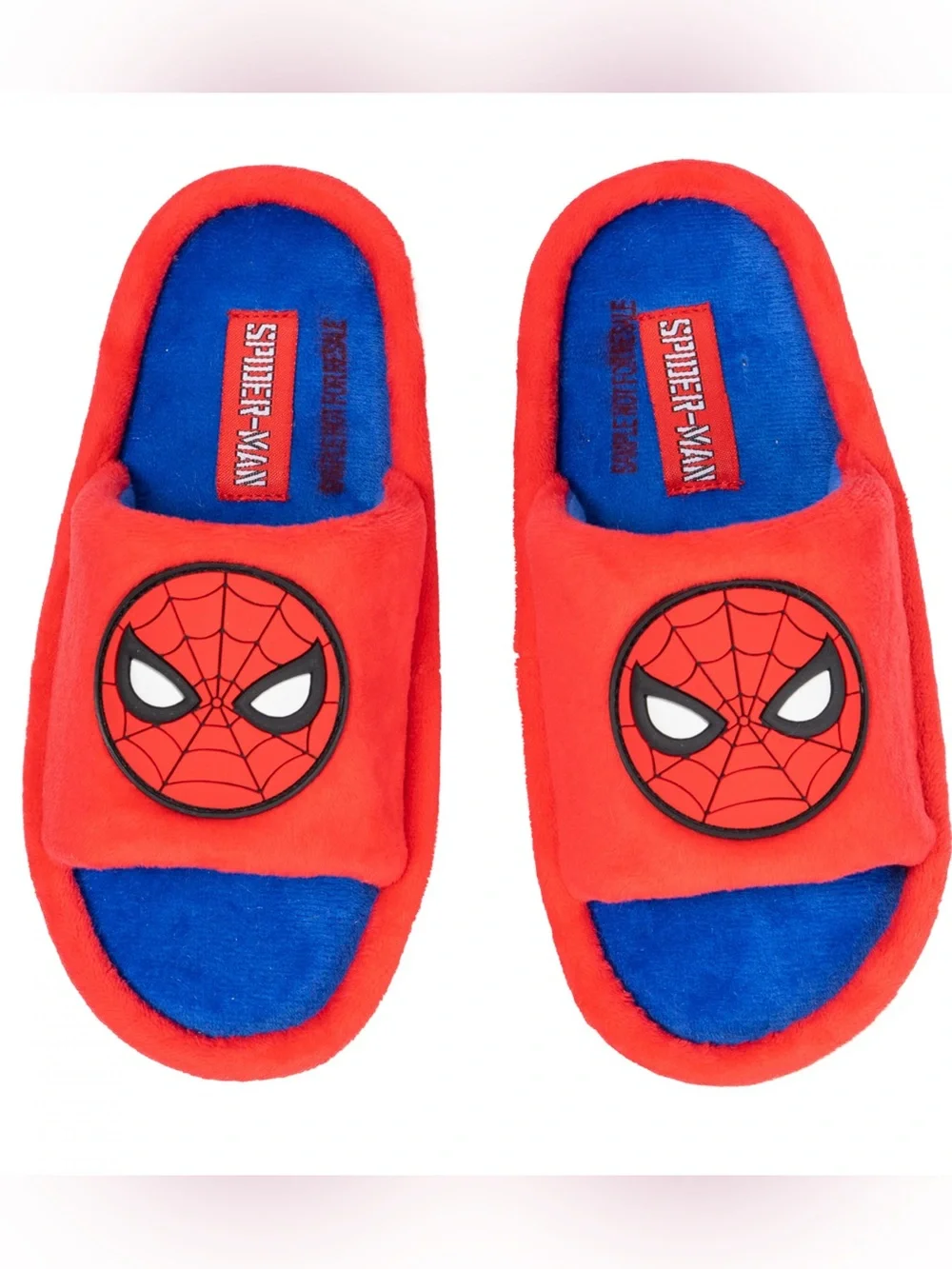 Spider-man Youth Open-Toe Slide Slippers